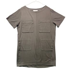 CottonT-Shirt Dress Utility Pocket Style Everlane, Gorpcore Normcore  Lagomcore
